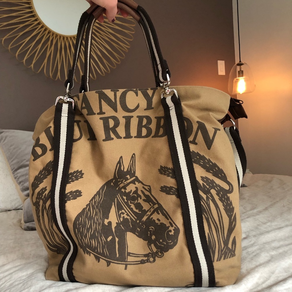 Large canvas tote - Rebecca Ray brand